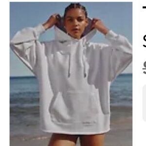 Athleta Classic White Hoodie